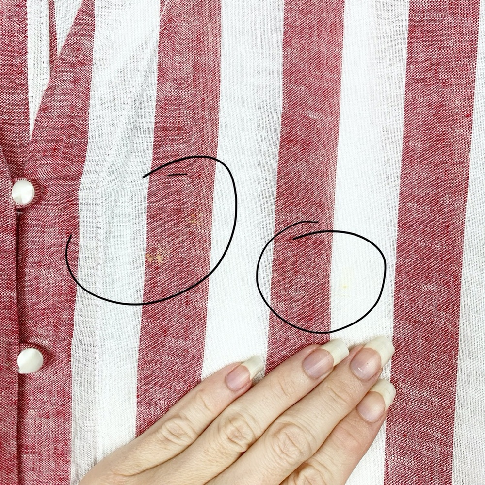 Rails | Thea Tie Front Short Sleeve Seville Strip… - image 8